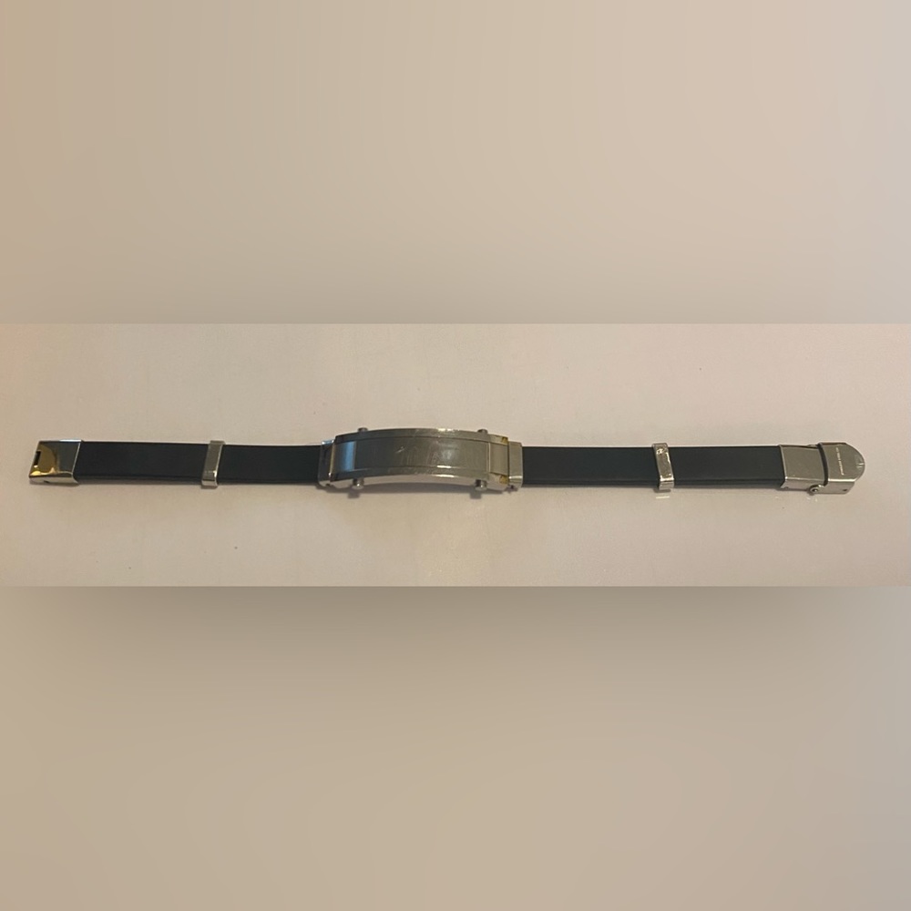 SS and Rubber bracelet